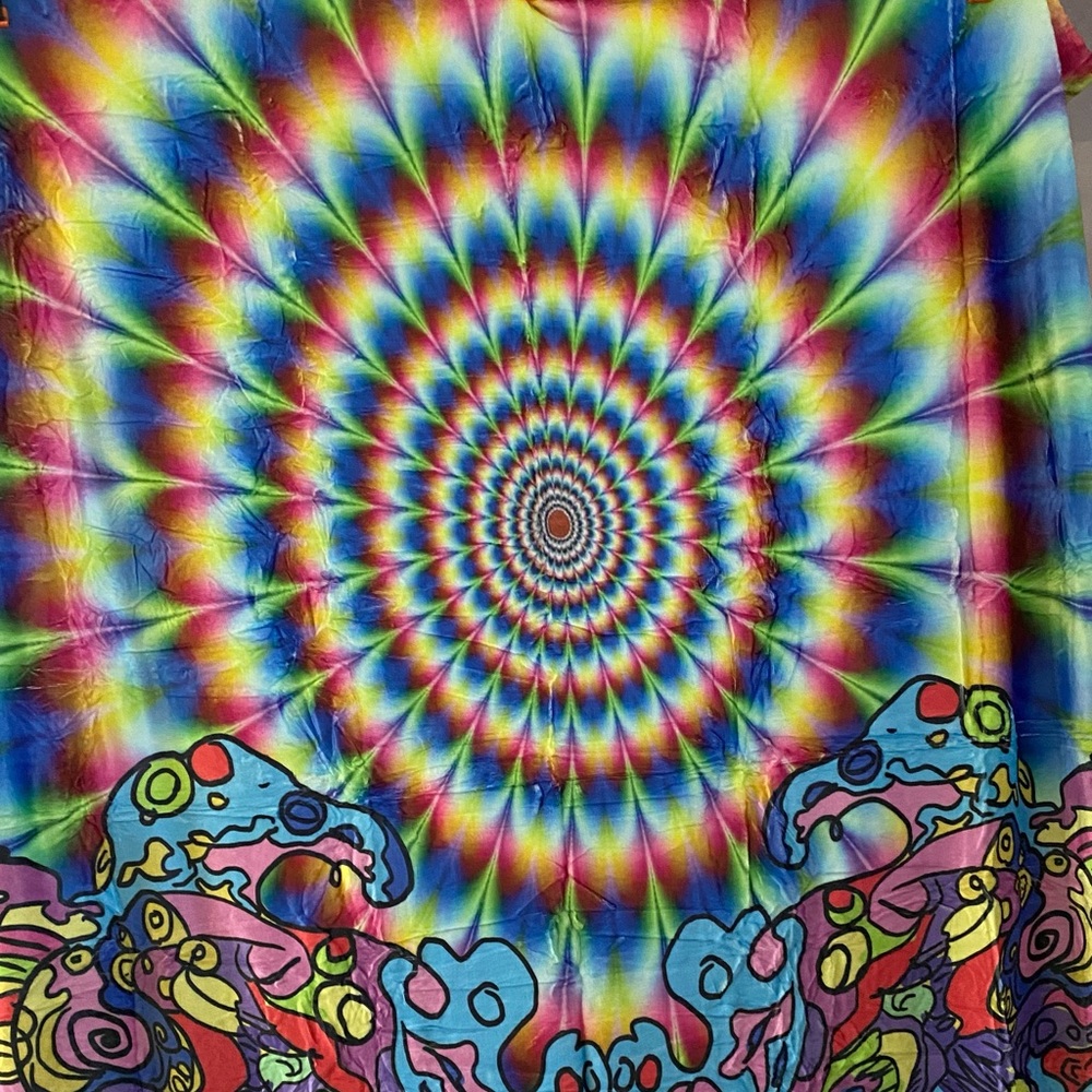 Trippy Hippie blanket